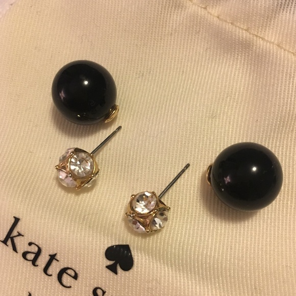 kate spade -“Dainty Sparklers” Reversible Earrings - Picture 4 of 5